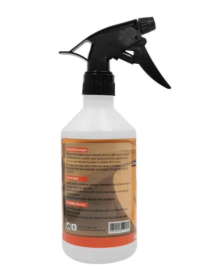 SAFI WAX SFW-030 Transparent Sand Protection Spray 500ml, Automotive Paint Surface Protective Coating, Easy Spray Application for Car Body, Exterior Care, Dust and Sand Protection Shield - Image 3
