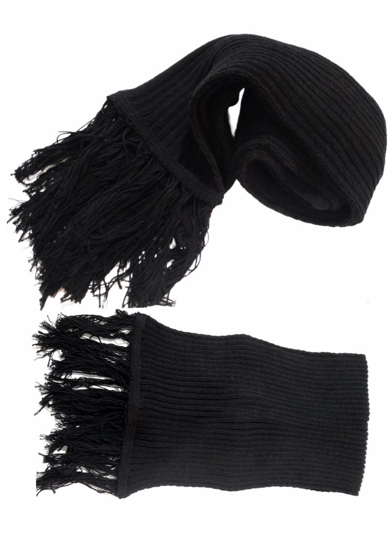 GoodBuy - winter wool high quality double layer unisex scarf - Image 1