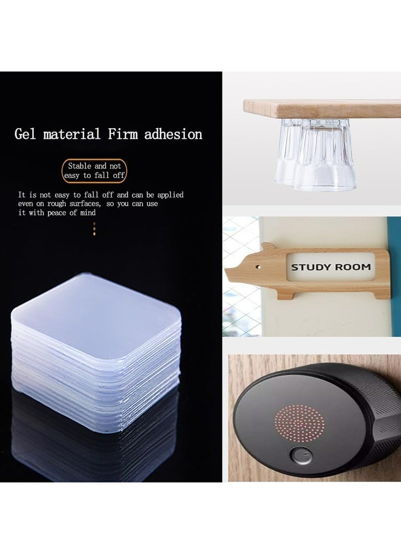 100 Pcs Double Sided Tape Heavy Duty Strong Adhesive Waterproof Double Sided Mounting Tape - Image 2