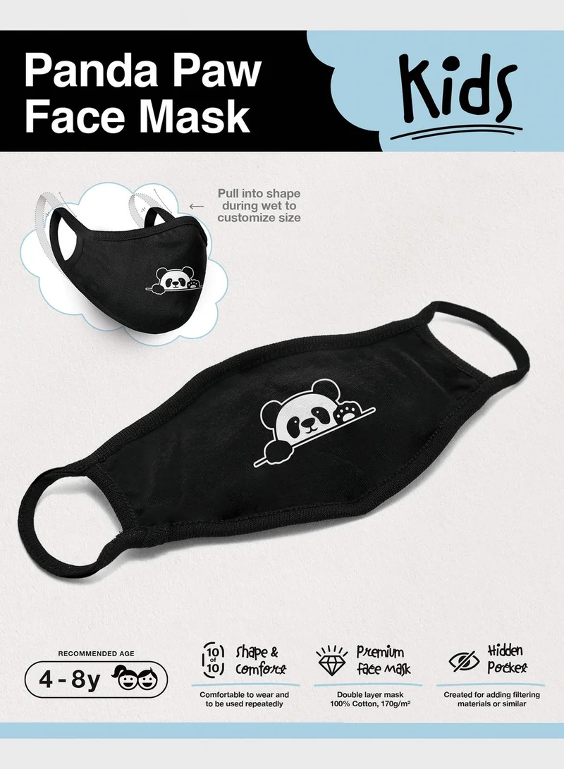 Mister Tee Kids Panda Paw Face Mask