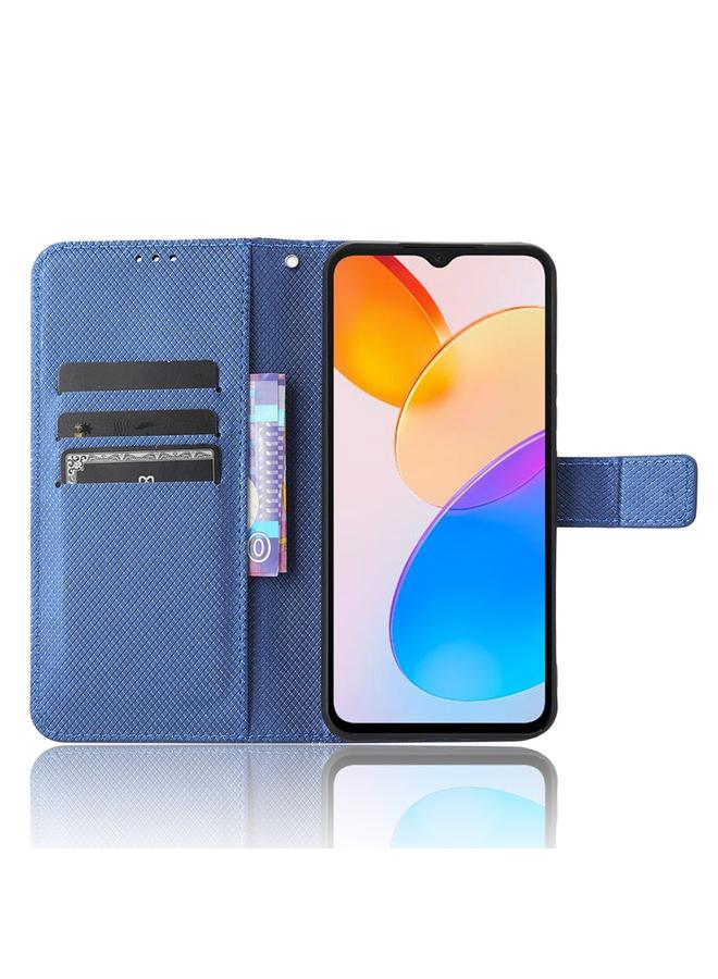 Green Tiger Case For Honor X5 Diamond Texture Leather Phone Case - Image 4