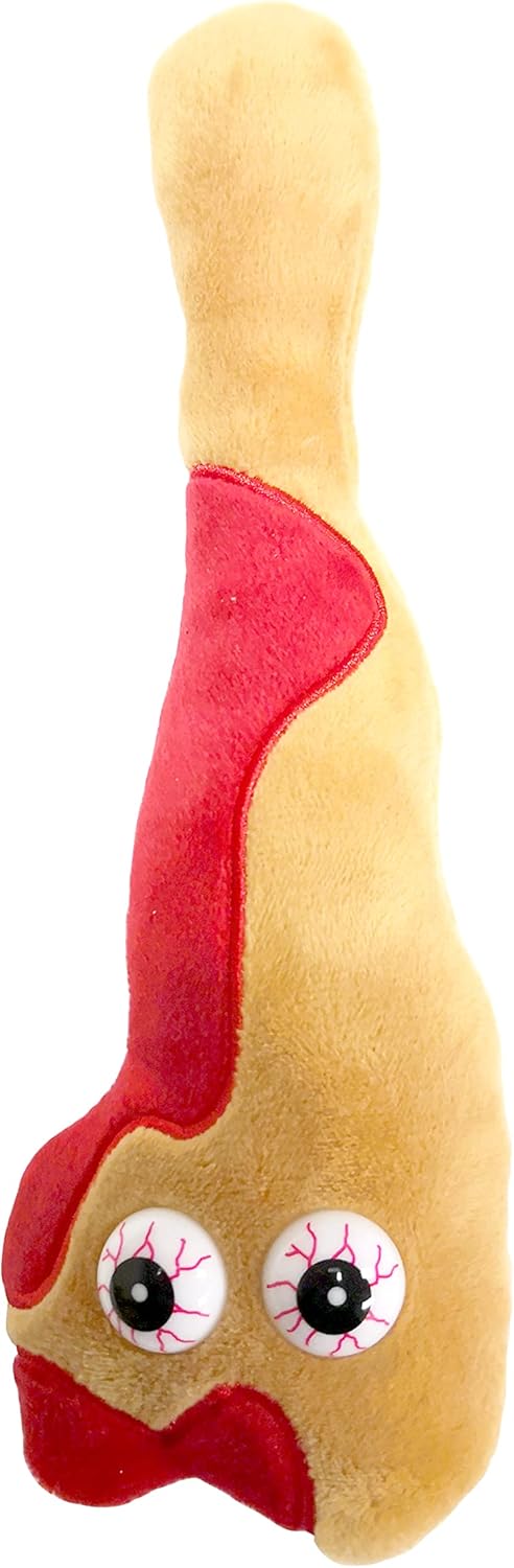 GIANTmicrobes Hemorrhoid Plush - Learn About Health and Smile Through The Pain with This Memorable Gift for Family, Friends, Doctors, Scientists, Educators and Anyone with a Healthy Sense of Humor