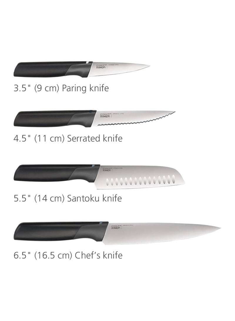 Joseph Joseph Folio Large Chopping Boards and Knives Set of 8 - Image 4