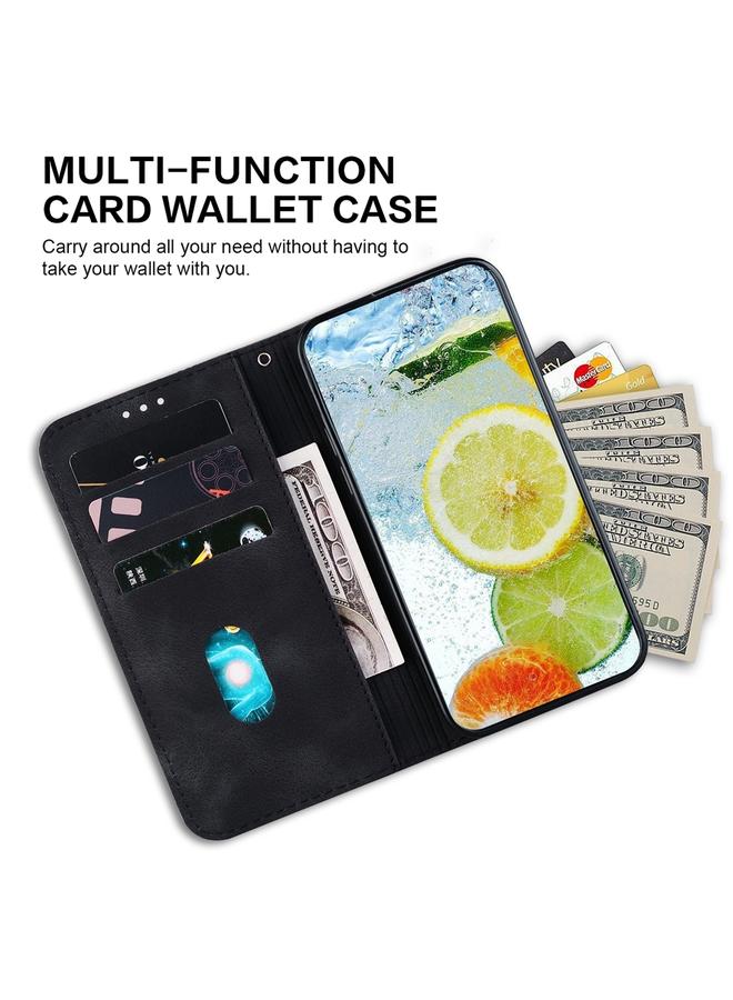 اس-توب جراب لهاتف Motorola Moto G84، جراب جلدي منقوش مزدوج على شكل 8 - Image 4