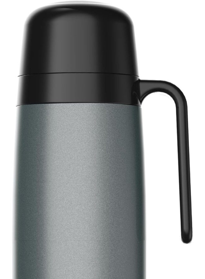 Termolar Termolar Stainless Steel R-Eolution Grey Vacuum Insulated Bottle, Portable Bottle, Indoor and Outdoor Use 1 Ltr  - Image 2