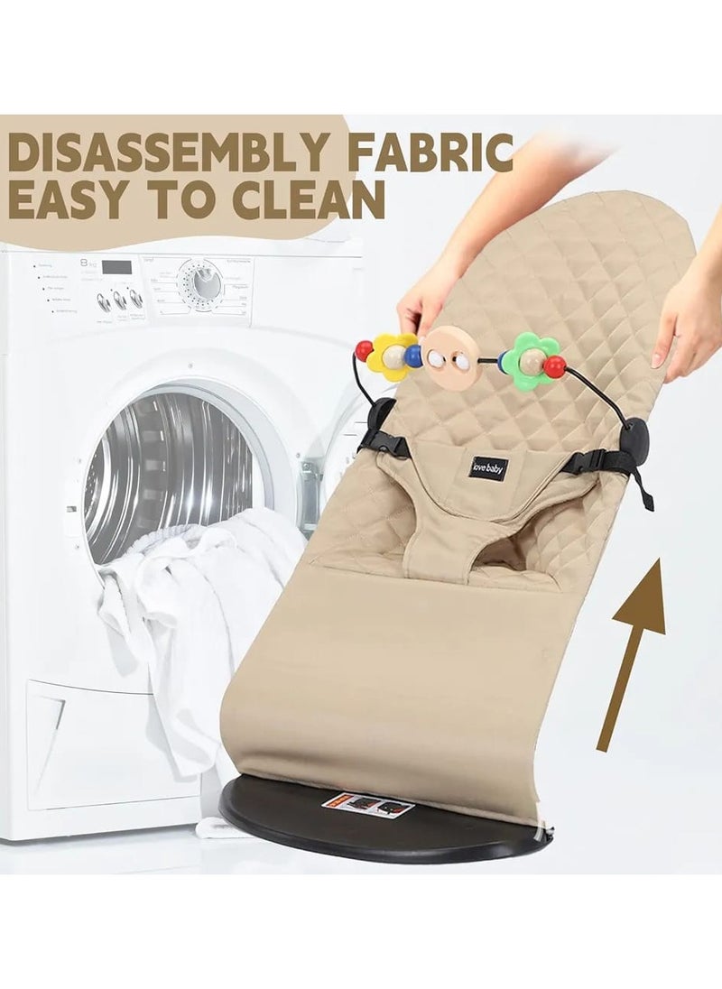 DubaiGallery - Baby Newborn Infant Bouncing Chair Rocking Seat Safety Bouncer Balance Soft - Image 1