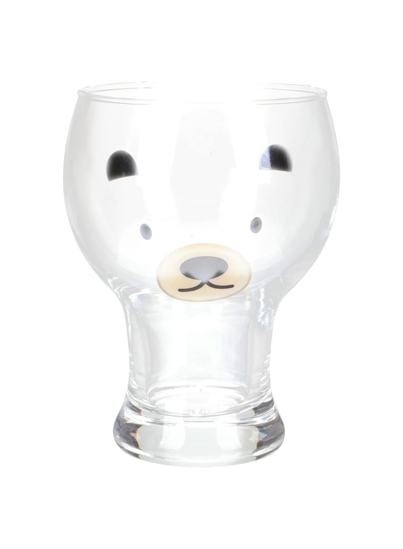 GGOOT Glass Bear Cup Cute Coffee Mugs Bear Tea Cup Glass Milk Cup Mugs Drinking Juice Cup Water Glasses Mojito Glass Cups for Office and Personal Birthday - Image 1