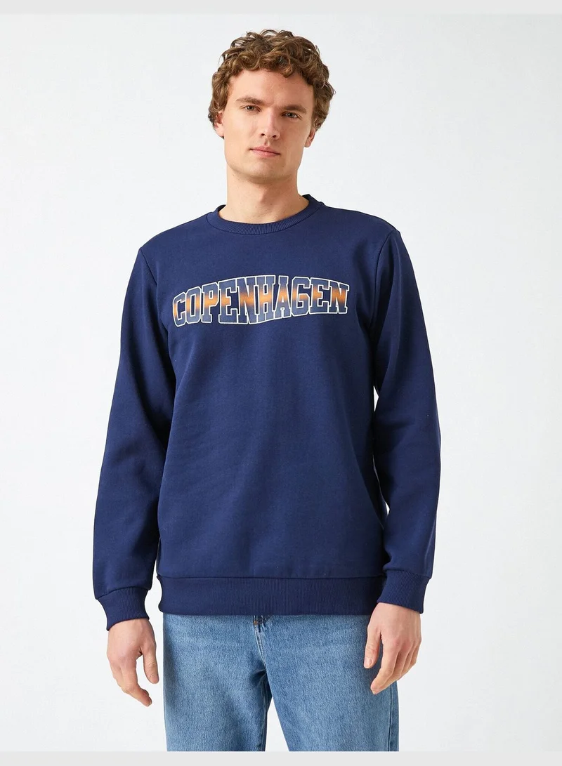 KOTON Copanhagen Printed Sweatshirt
