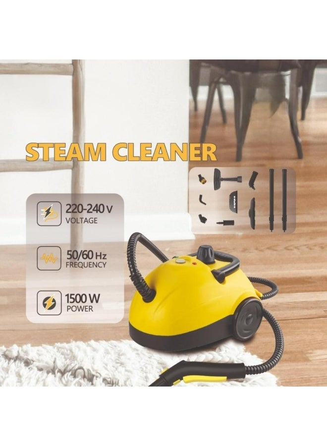 Tradeo 1500W Steam Cleaner 1.2L Tank High Pressure Multi-Surface Home Cleaning Machine - Image 3