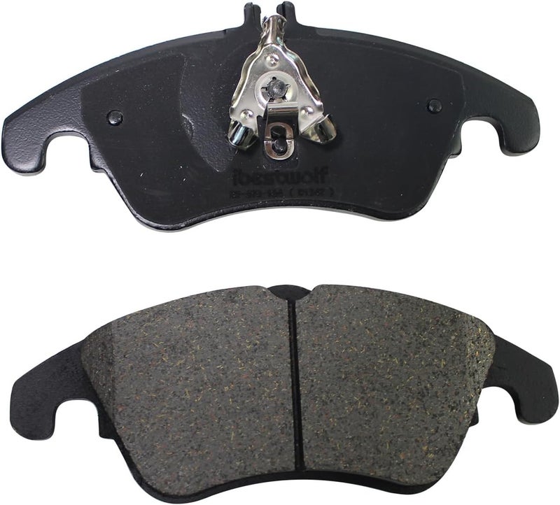 iiLentes Front and Rear Ceramic Brake Pads for Mercedes-Benz C250 C300 C350 E350 E400 E550 - Image 4