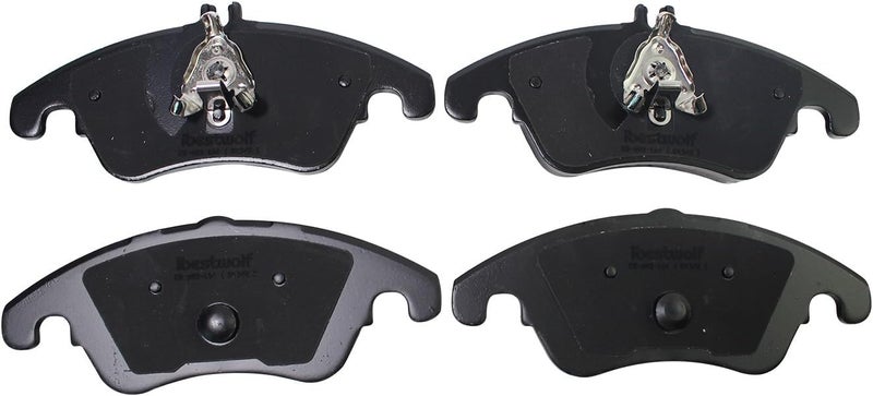 iiLentes Front and Rear Ceramic Brake Pads for Mercedes-Benz C250 C300 C350 E350 E400 E550 - Image 3