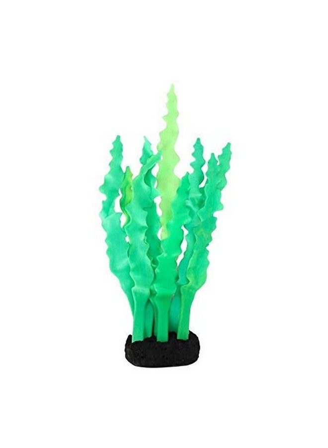 SRI Artificial Silicone Coral Aquarium Decoration Underwater Grass Ornament For Fish Tank (Green) - Image 4