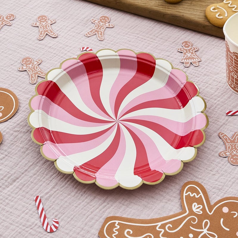 Hootyballoo Candy Paper Plates 8pcs/Pack - Image 2