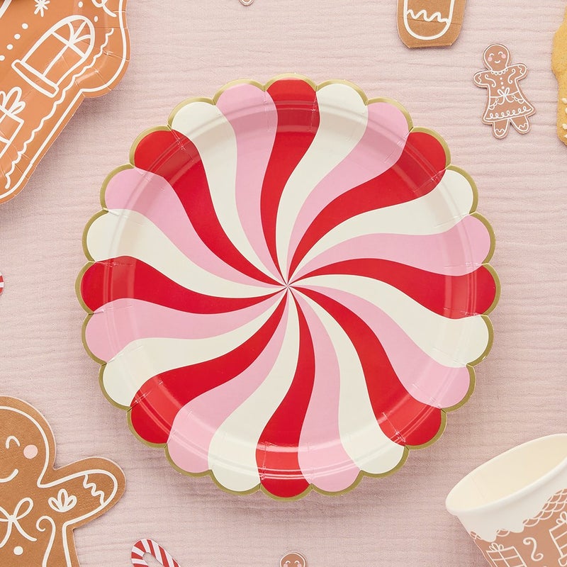Hootyballoo Candy Paper Plates 8pcs/Pack - Image 3