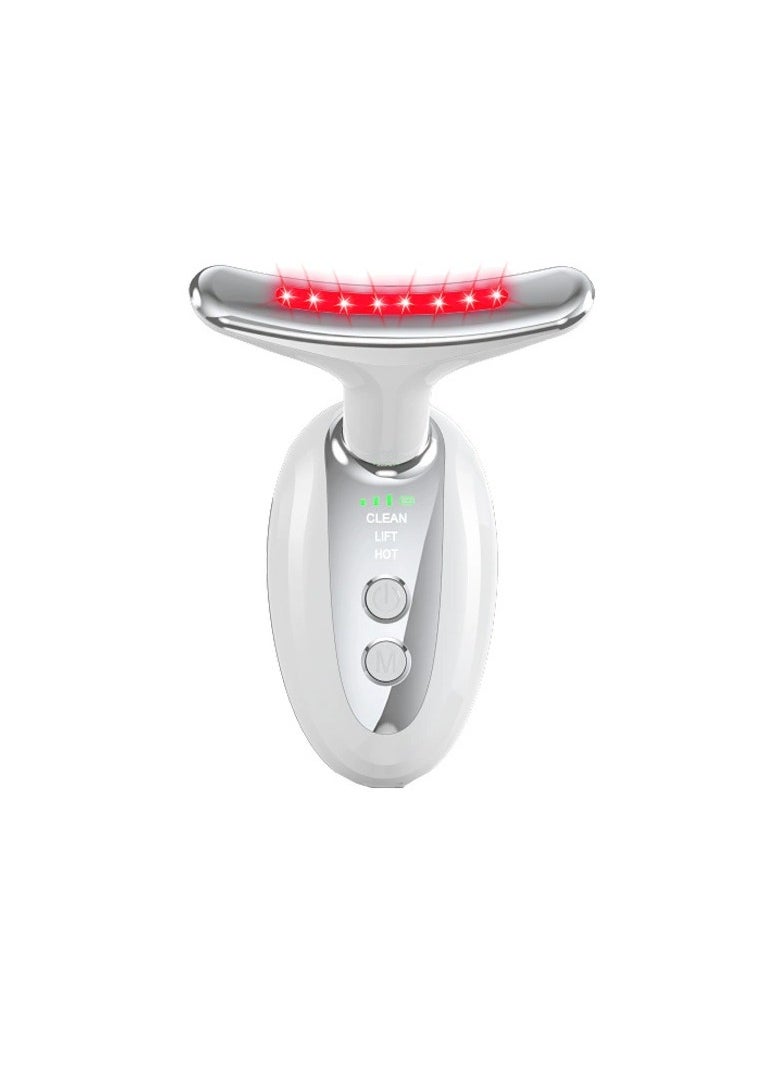 RUKYU - Firming Wrinkle Removal Device, Neck Face Lifting Tighten Massager, LED Photon Therapy Anti Wrinkle Double Chin Remover - Image 1