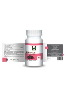 H&C HERBAL INGREDIENTS EXPERT H&C Herbal Ingredients Expert Hibiscus - 350 mg | 90 Tablets | For Detoxification and Cardiac Health  - Image 2
