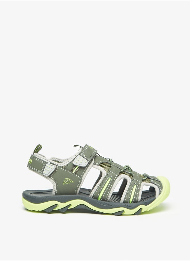 Kappa - Boys' Paneled Sandals with Hook and Loop Closure - Image 1