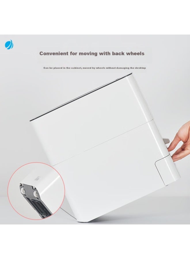 Asvel Rice Container With Insect-proof Design, Moisture-proof Rice Storage, Household Rice Storage Container, Automatic Rice Dispenser, Food-grade 6kg - Image 5