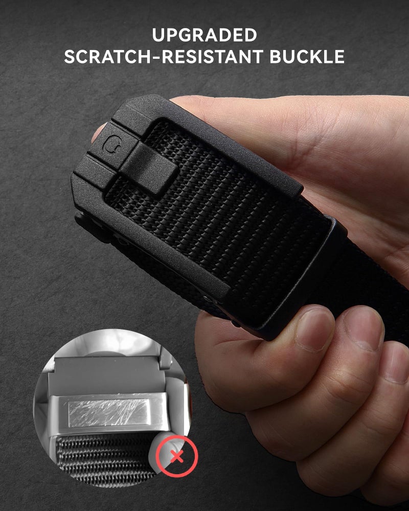 CHAOREN Ratchet Tactical Belt Men â€“ 1.5" Adjustable Nylon Web Belt â€“ Quick Release for Work, EDC, Outdoor Use - Image 4