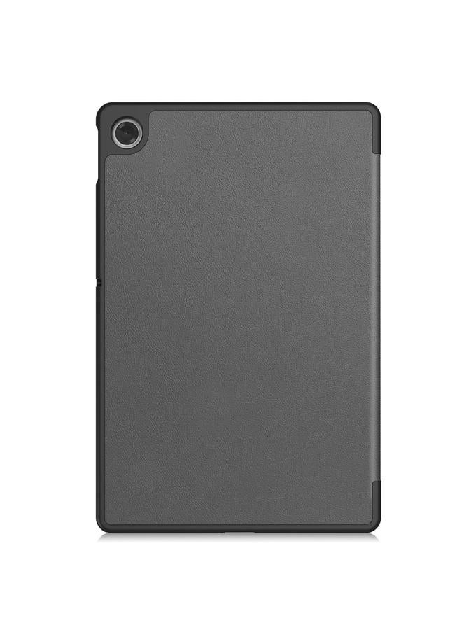 اس-توب جراب لجهاز Lenovo Tab 10.1 / K10 2nd / S10 Custer Texture جراب جلدي ذكي قابل للطي بثلاثة حاملات - Image 3