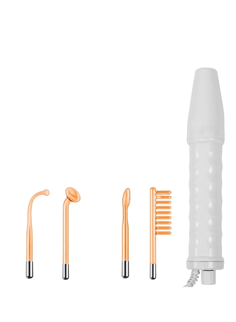 High Frequency Facial Machine - Portable Handheld High Frequency Facial Stick - Electric Comb/Neon Color - Image 1