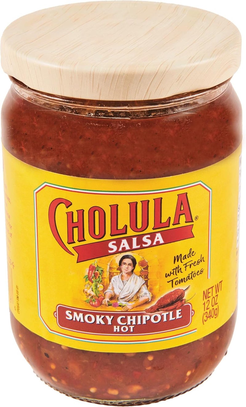 Cholula Smoky Chipotle Salsa (Hot) - 12 oz Jar - Image 1