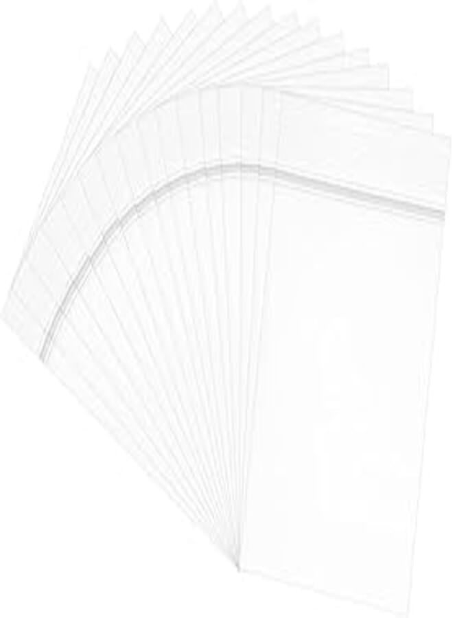BENECREAT BENECREAT 200Pack 3 Mil Clear Resealable Heavy Duty Plastic Reclosable Zipper Bags - 1.5 X 2.5 Inch (4 X 6cm) for Food Sandwich Jewelry Craft Storage