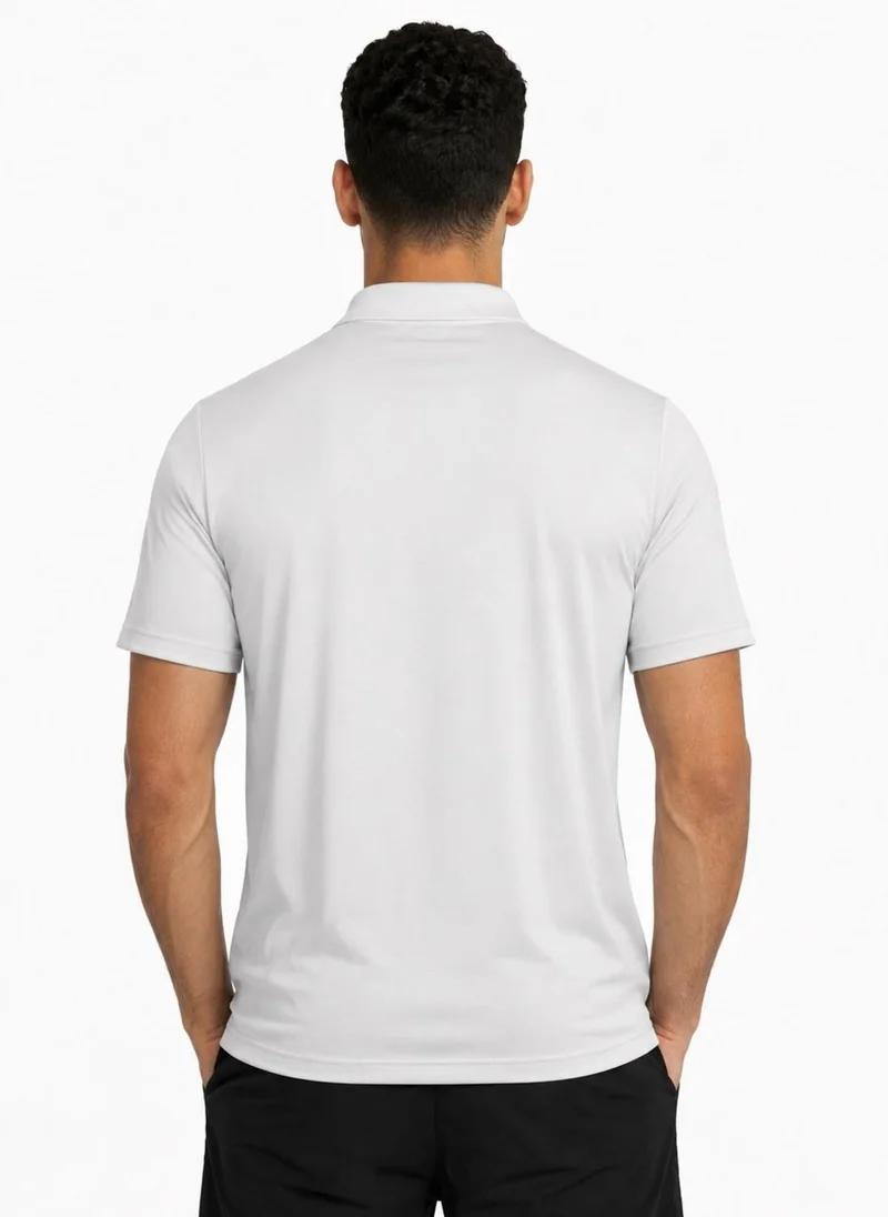 بريما إيس رجالي Polo الهواء الطلق والنشاط لاكشري White