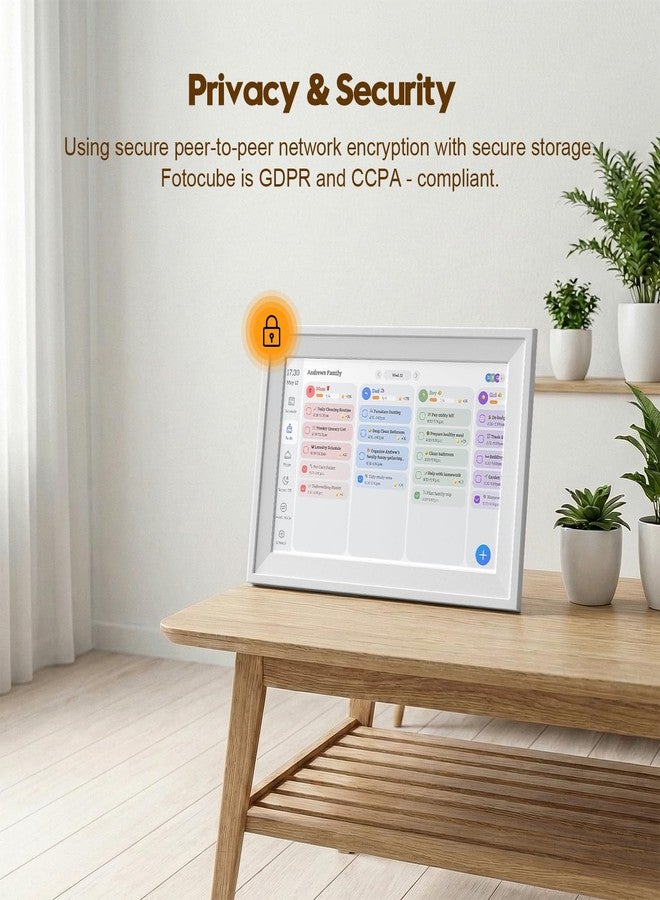 Mitoart 10.1 Inch Digital Calendar with IPS Touch Screen - Smart Electronic Calendar & Planner, Sync & Custom Alerts, Ideal Home Office Management Tool - Image 3