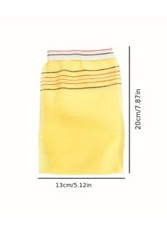 LANGMANNI Exfoliating Shower Gloves and Towel Set – Deep  - Image 4