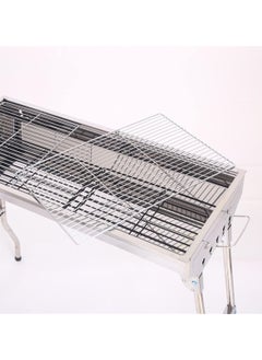 Huitich BBQ Grill Stainless Steel Outdoor Bharcoal Barbecues & Smokers Portable Colding Camping Table With Storage Lightweight 73 CM X 33 CM X 70 CM  - Image 2