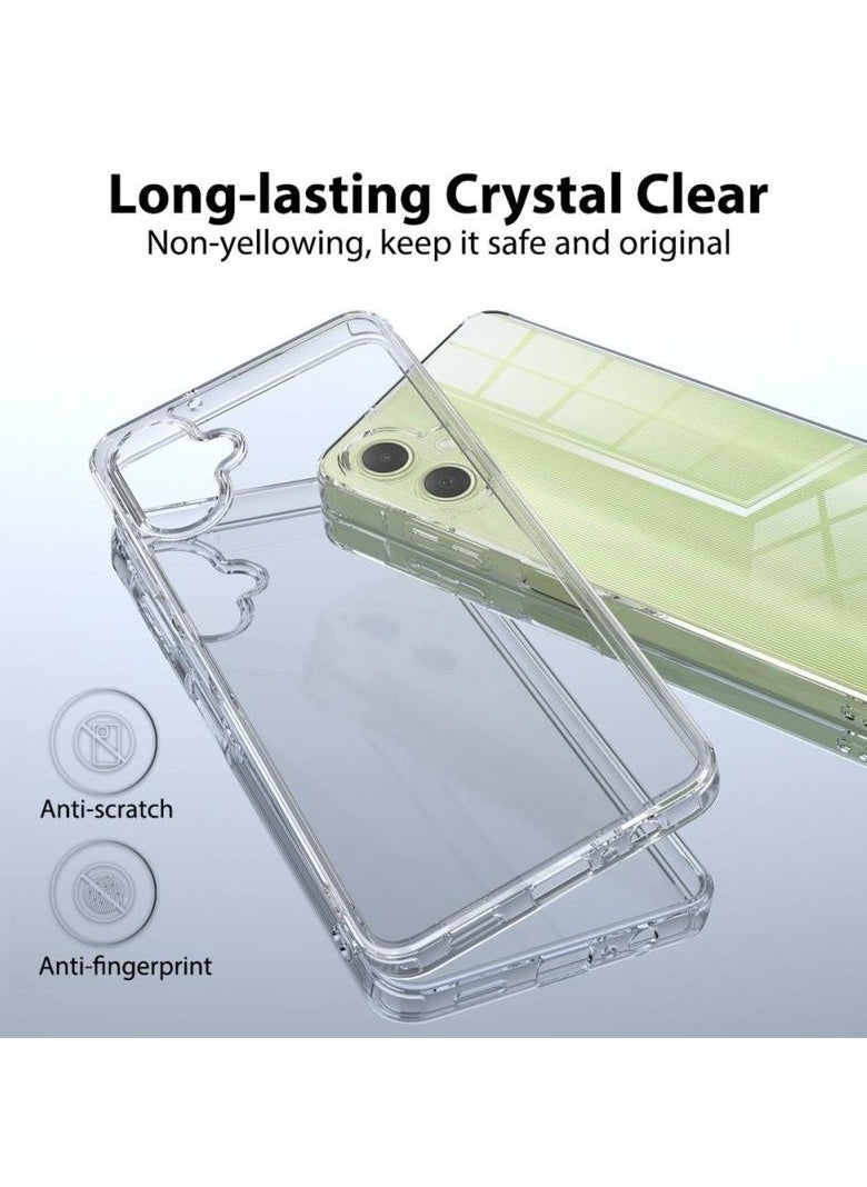 Protect PROTECT Back Case Clear Case for Samsung Galaxy A06 with HydroGel Screen Protector | Full Body Case Transparent Phone Case  - Image 3