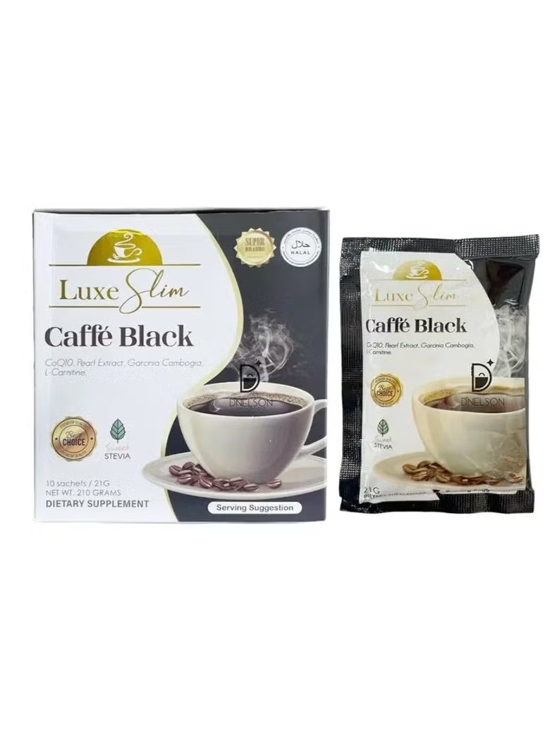 luxe slim Caffe black, 10 sachets