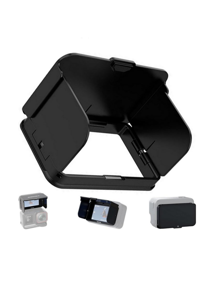 Magnetic Screen Hood For Insta360 Ace Pro Ace Pro 2 Protective Anti-Glare Sun Shade Waist-Level Viewfinder Camera Accessories only Lens Hood - Image 1