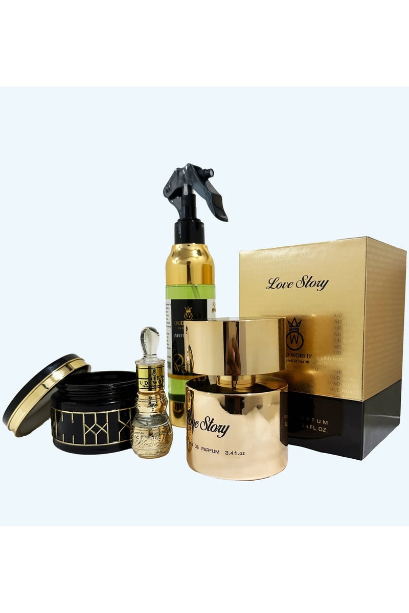 Oud World Love Story Combo – Romantic Fragrance Gift Set - Image 2