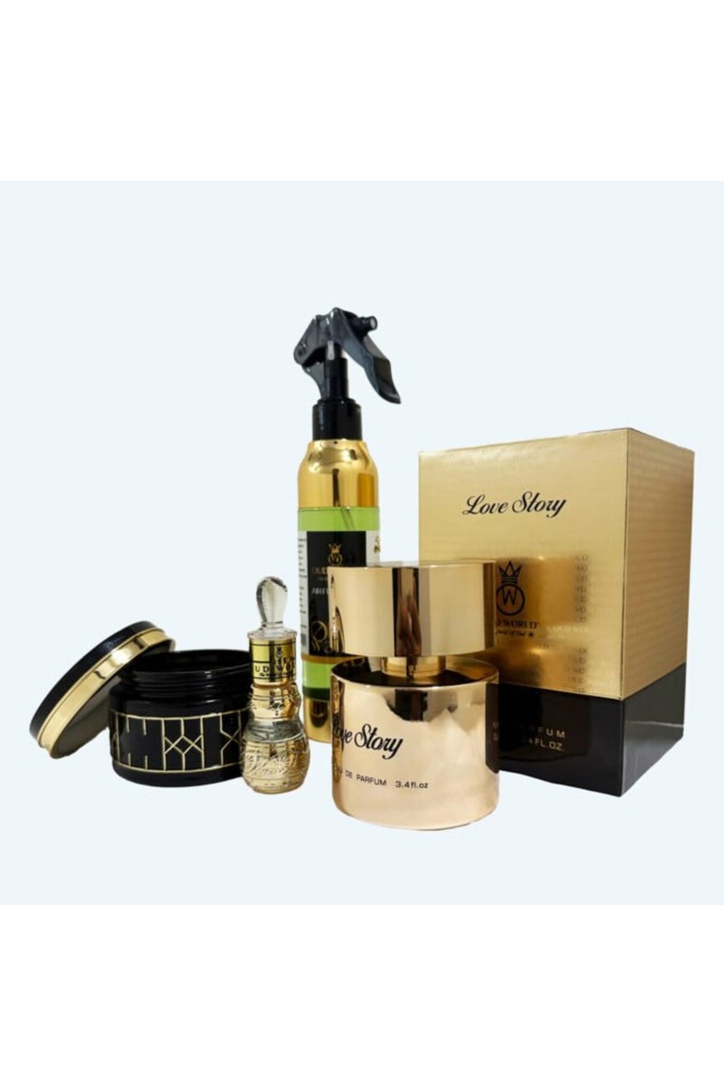 Oud World Love Story Combo – Romantic Fragrance Gift Set - Image 1