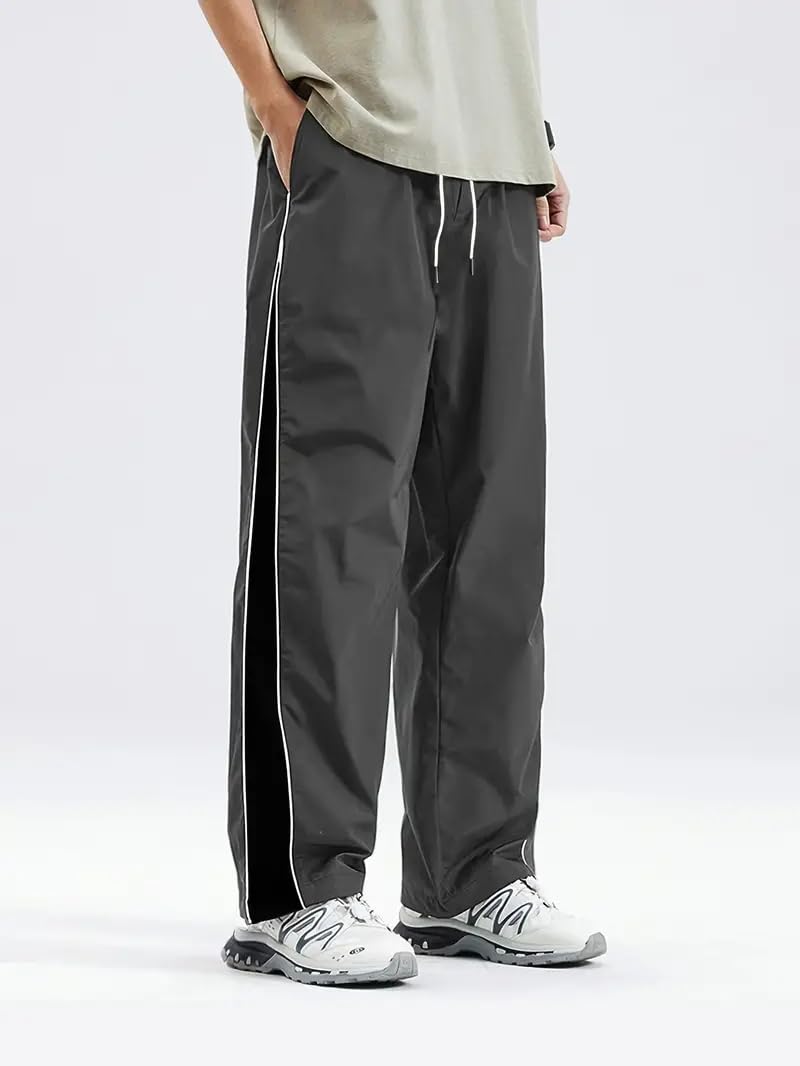 Trillion Light Fit Straight Fit Track Pant for Men | Lower for Men | Gym Trackpants Darkgrey - Image 3
