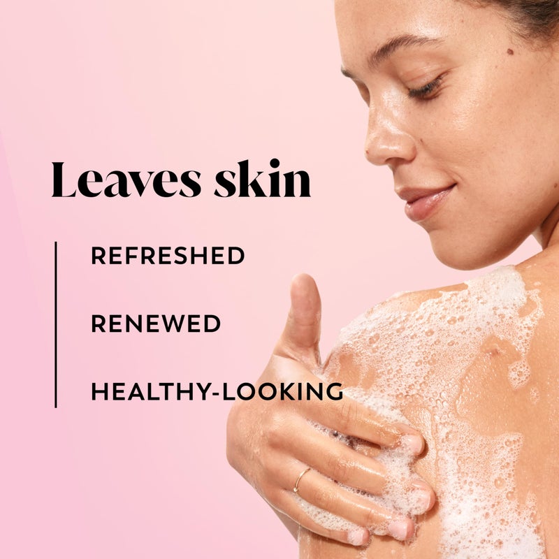 Olay غسول الجسم من أولاي فريش أوتلاست برائحة ماء الورد والعسل الحلو للنساء 33 أونصة سائلة (عبوة من 4)  - Image 2