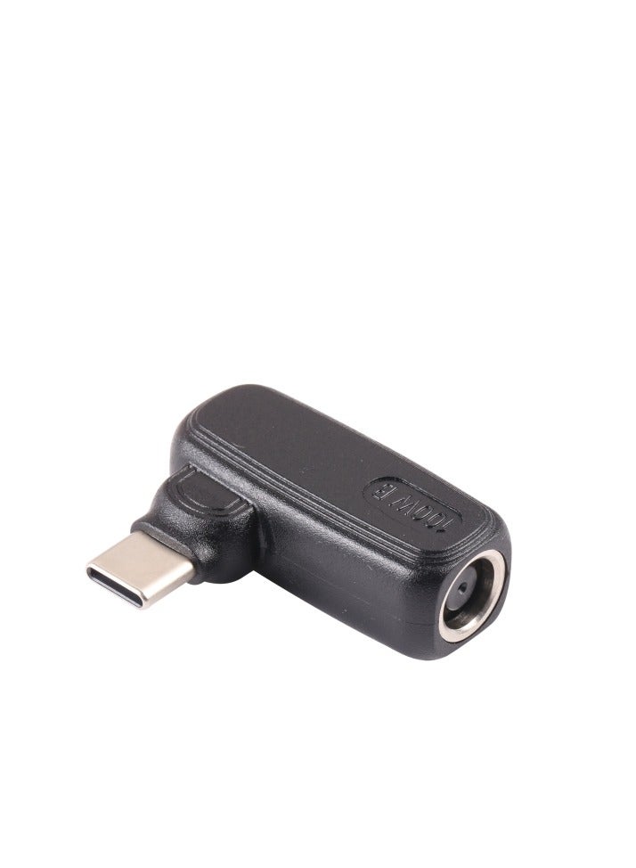 Terabyte 100W 7.4x0.6mm Female to USB-C/Type-C Male Plug Laptop Adapter Connector - Image 2