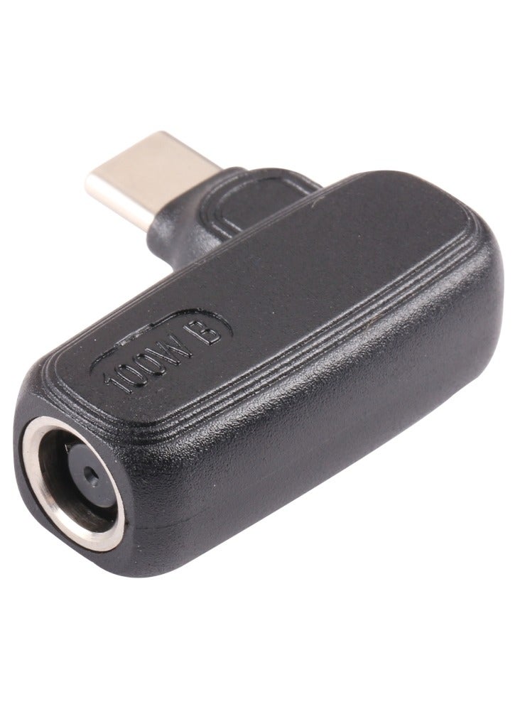 Terabyte 100W 7.4x0.6mm Female to USB-C/Type-C Male Plug Laptop Adapter Connector - Image 1