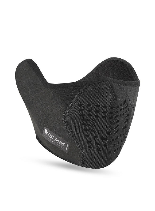 WEST BIKING Winter Polar Fleece Warm Face Cap Dustproof Windproof Motorcycle Face Warmer for Cold-Day Sports Cycling Riding Running FaceMasks Face Guard - Image 1