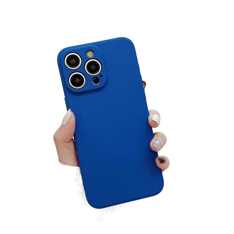 iPhone 13 Pro TPU Scratch Resistant Protective for iPhone 13 with Full Coverage in Blue for Tabletop Use - Image 1