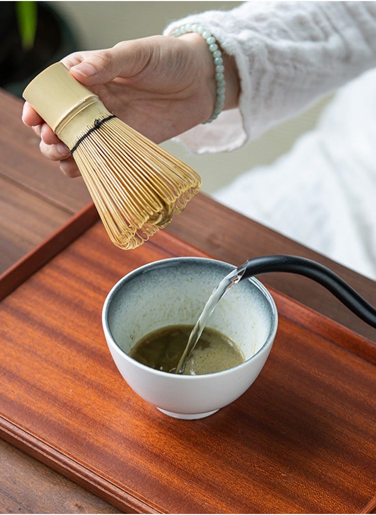 Al Aoyama Matcha Whisk Set - Matcha Whisk, Traditional Scoop, Tea Spoon. The Perfect Set to Prepare a Cup of Japanese Matcha Tea  - Image 5