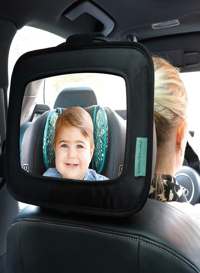 Little Chicks Rear Facing Baby Easy View Safety Mirror - Car Seat Mirror for Baby and Toddlers With Clear Wide View - Essential for Safety and Convenience - Image 3