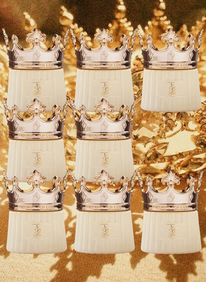 Banafa 8 Pieces Bakhoor Oud Moattar Kaber - Image 1