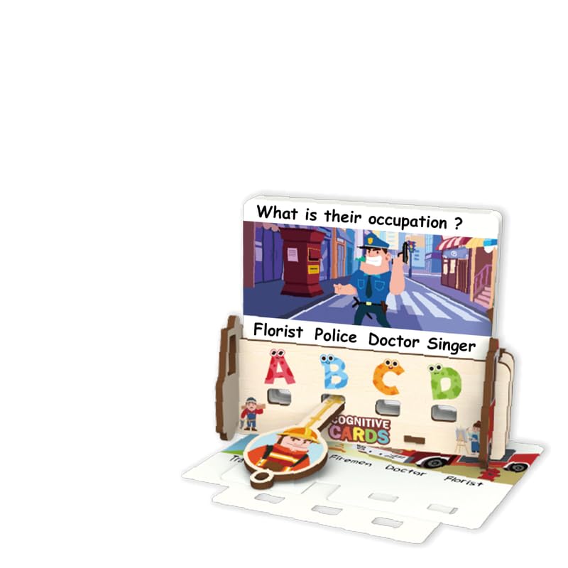 ThinkerPlace 30 Logic Puzzle Answers – Learn About Professions Educational Toy for Kids 3+ - Image 2