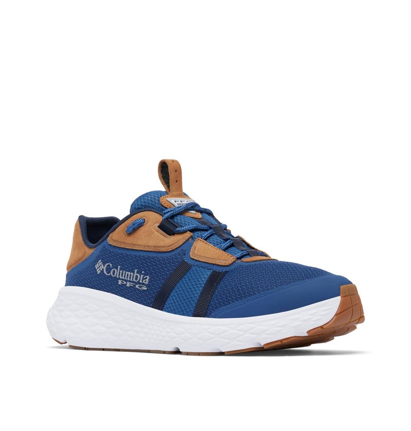Columbia Mens PFG Castback TC Slip On Boat Shoe CarbonCollegiate Navy 75
