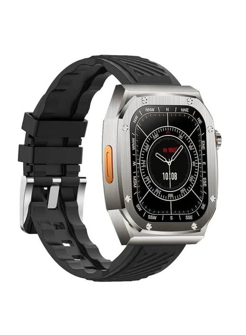 TIGER LG61 MAX Smartwatch with 2 Strap Combo – Waterproof Fitness Tracker with Heart Rate & Sleep Monitor, Step Counter, Call & Message Alerts, Touchscreen Display, Long Battery Life | Smart Watch for Men & Women – Sleek & Durable Design - Image 5