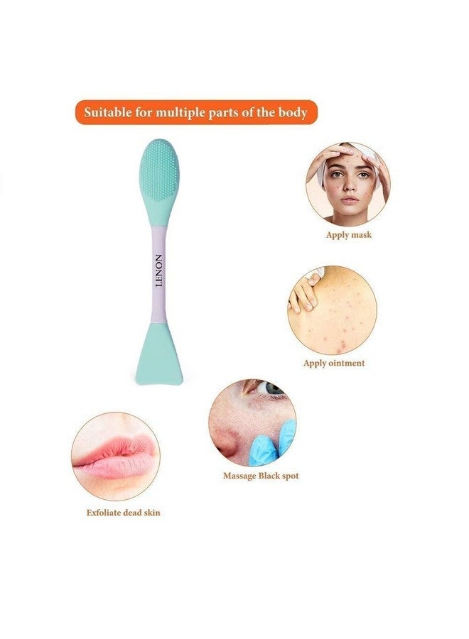 FitMe Roller for Face and Eye Puffiness, Migraine, Pain Relief and Minor Injury, Skin Care Products and Silicone Face Scrubber Multipurpose (Pack of 2) - Image 2