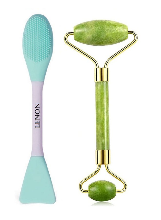 FitMe Roller for Face and Eye Puffiness, Migraine, Pain Relief and Minor Injury, Skin Care Products and Silicone Face Scrubber Multipurpose (Pack of 2) - Image 1